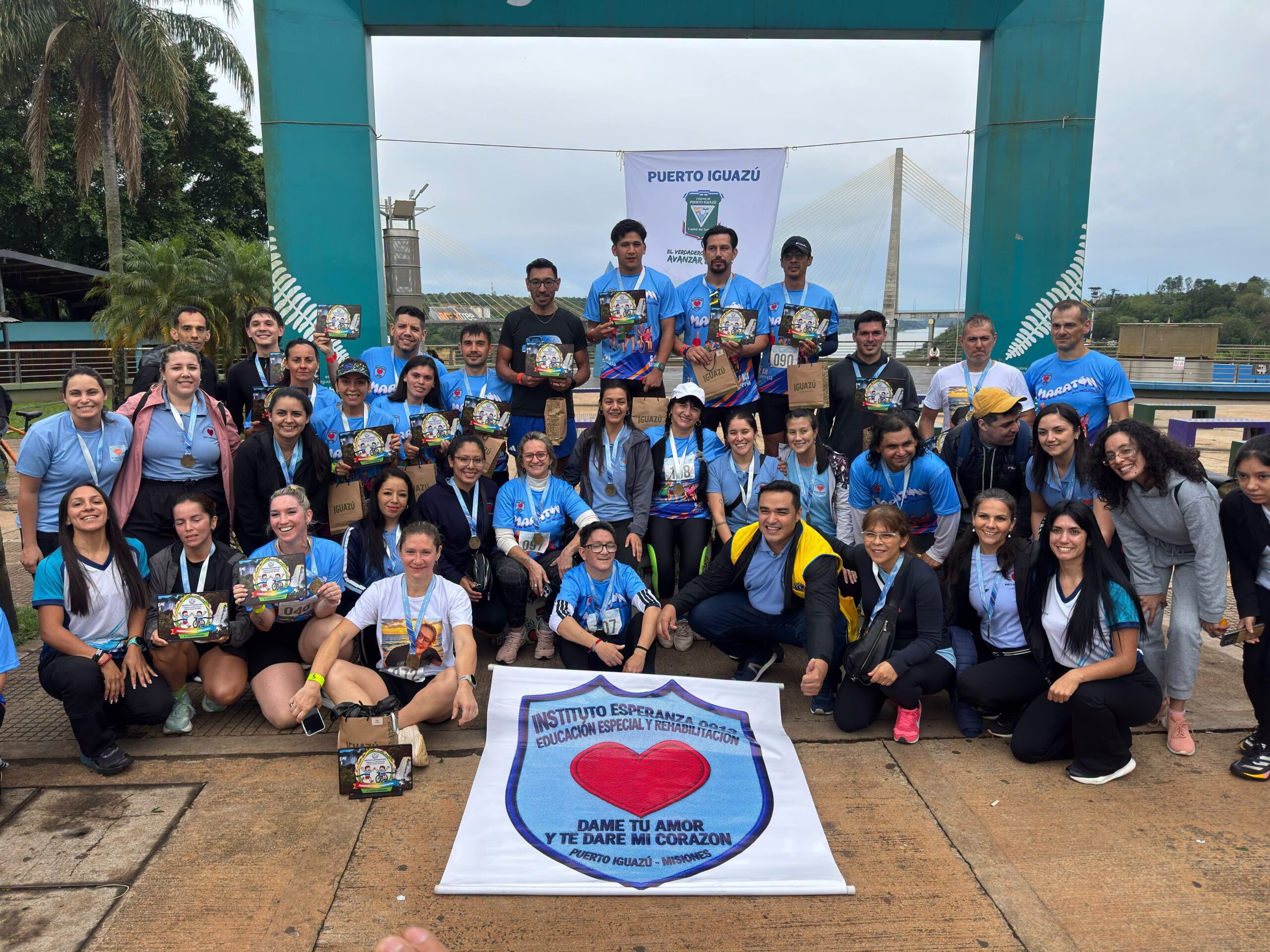 Primera Maratón Inclusiva de la Triple Frontera en Puerto Iguazú